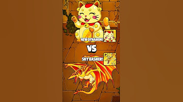Purrblingy vs Pterodanox Skill battle in dynamons World||#dynamonsworld#newdynamon#2025