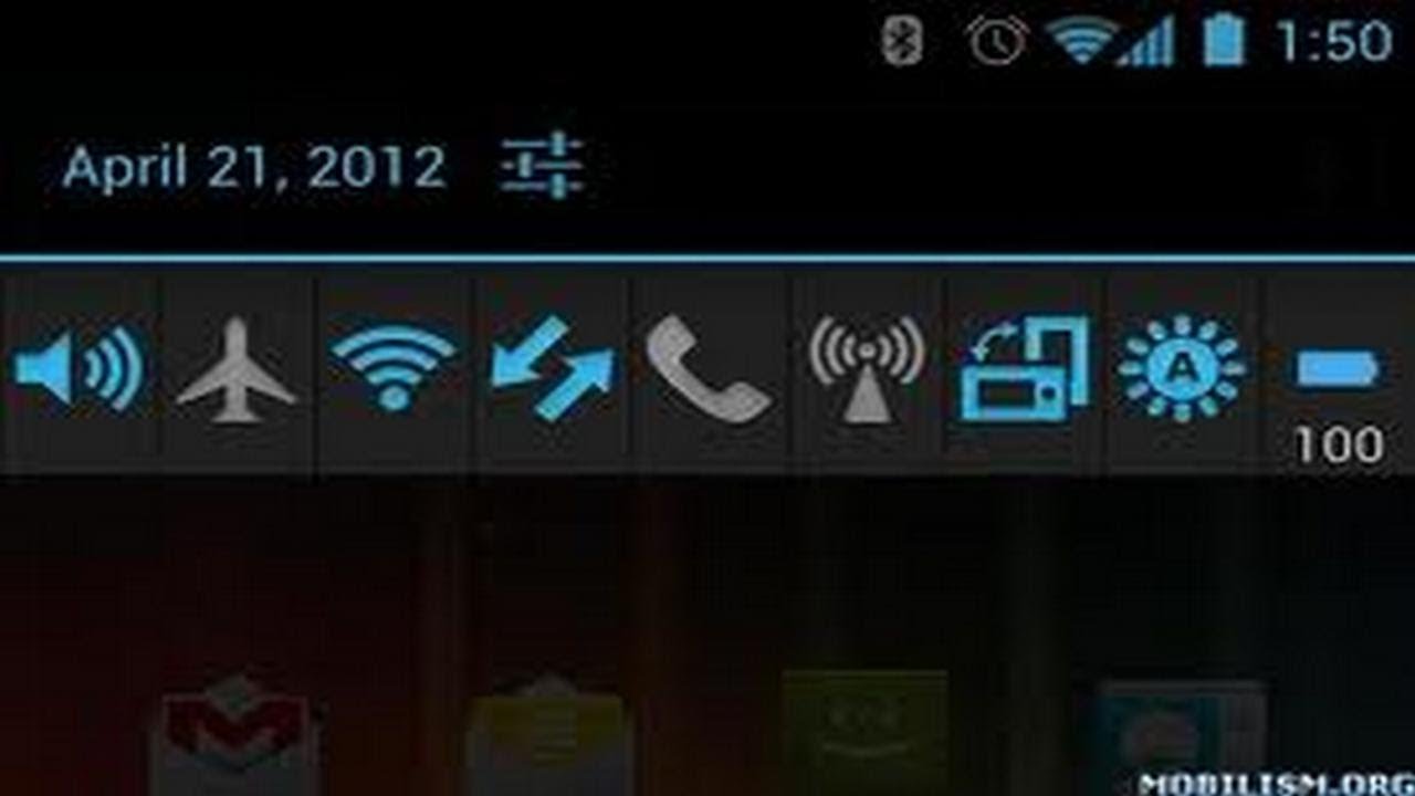 Notification Toggle Android App Review - YouTube