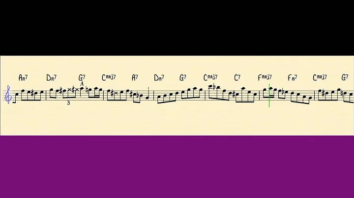 Buddy DeFranco Rhythm Changes Solo Transcription
