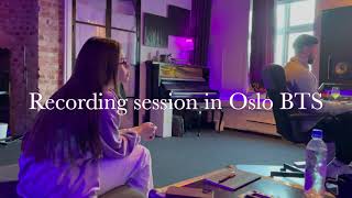 Alessiah Recording Session Oslo BTS