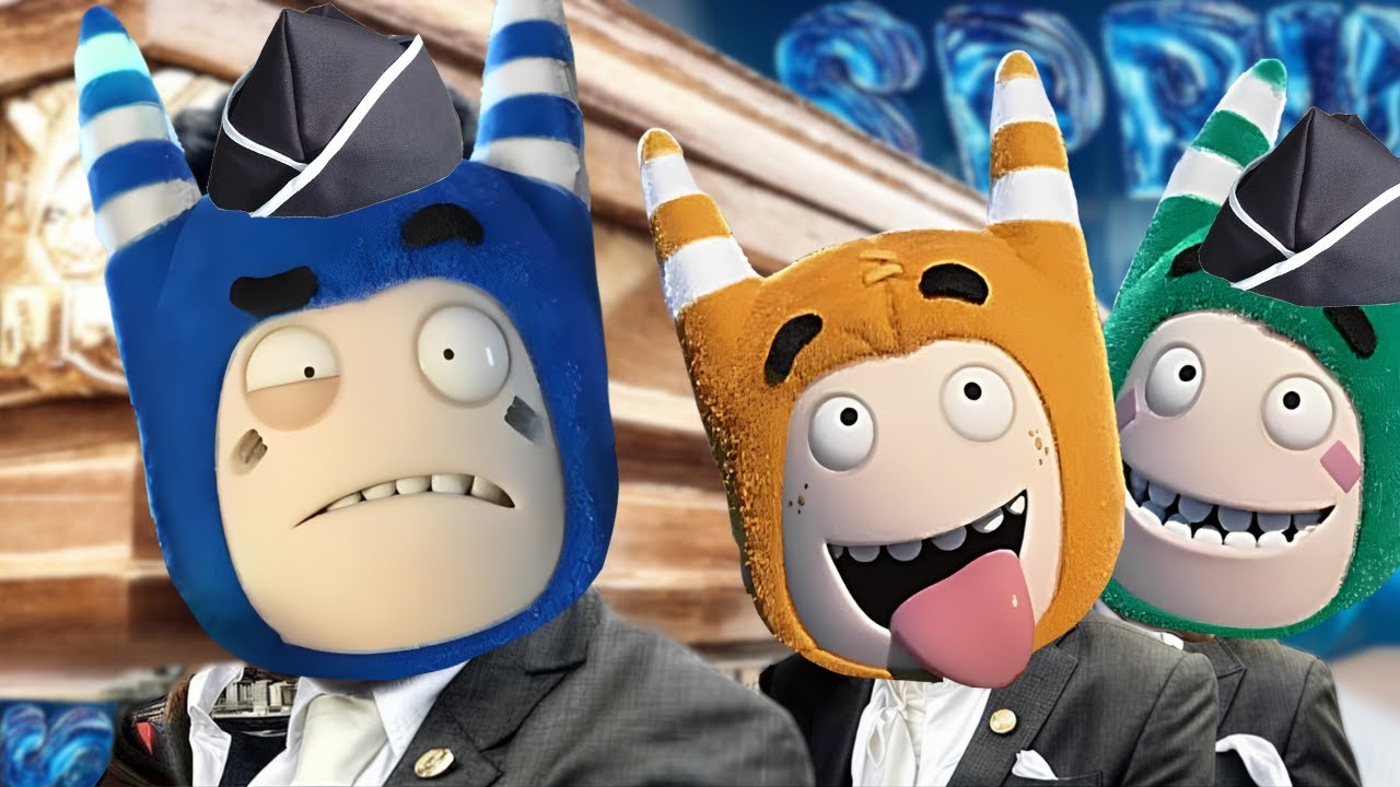 Что, если бы Oddbods стали мемом про танец с гробом? 🤯