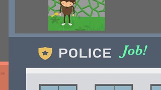 Getting the police job in Sneaky Sasquatch episode 25