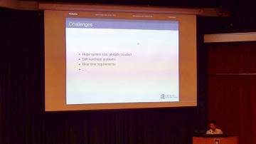 Dr. Felix Kwok: "Parallel-In-Time Algorithms For Data Assimilation Problems"