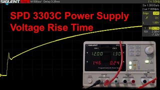 Details SPD3303C Power Supply Voltage Rise Time Guide