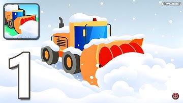 Clean Snow 3D - Gameplay Walkthrough Part 1 - Clean Snow In Winter (Android, iOS)