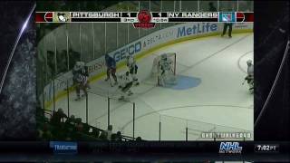 Highlights: Penguins vs Rangers (1-25-2010)