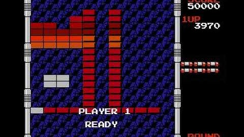 Arkanoid - Dimension of Doh (NES / Nintendo) - Vizzed.com GamePlay (rom hack)