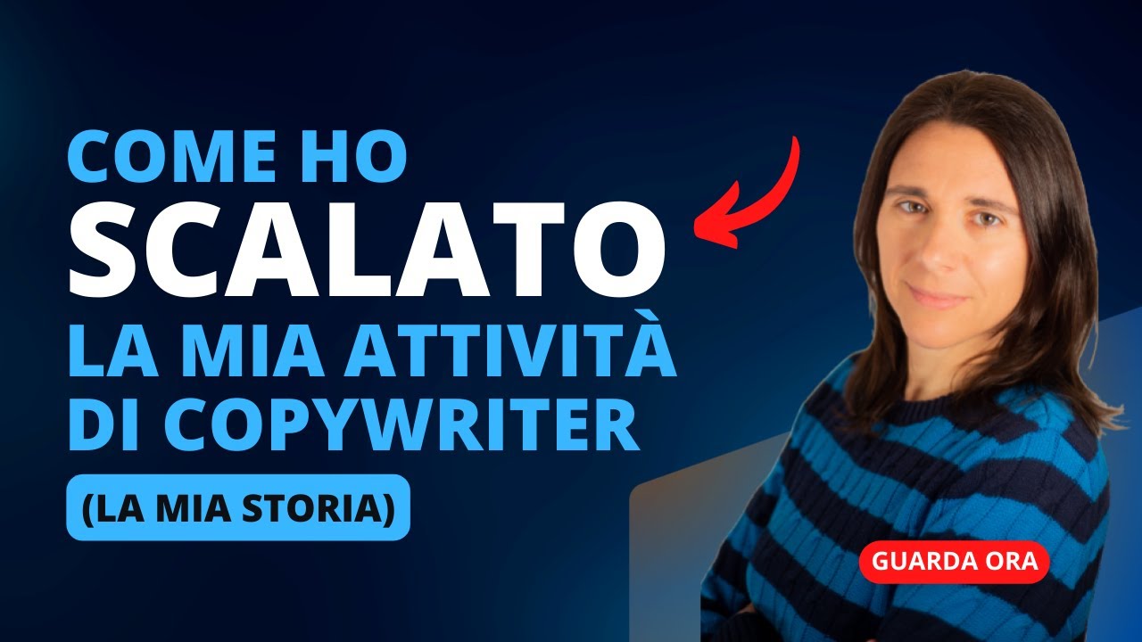 Come ho scalato la mia attività di copywriter (la mia storia) - YouTube
