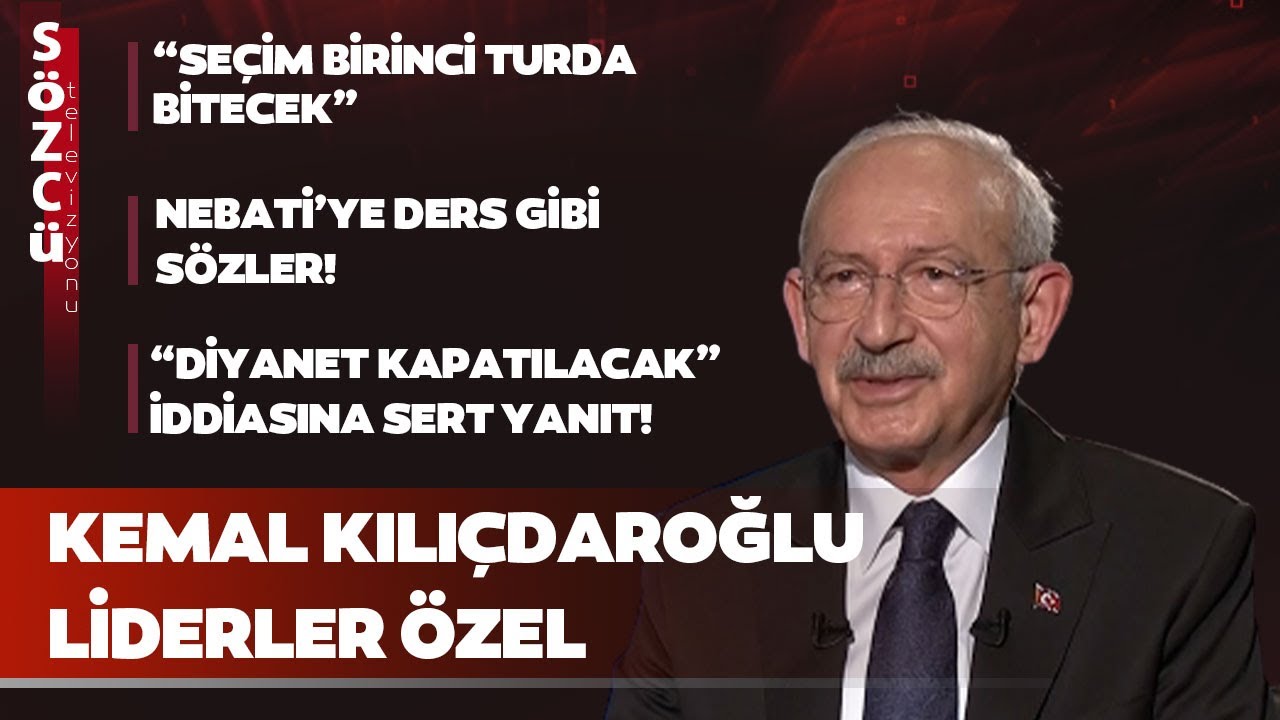 ⁣Kemal Kılıçdaroğlu Liderler Özel Yayını | Seçim, Erdoğan, 300 Milyar Dolar, İmamoğlu ve Yavaş