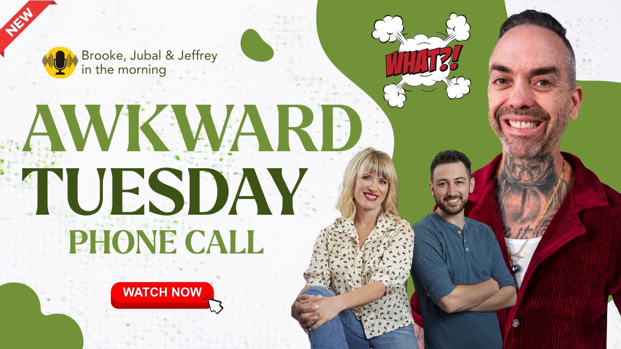 🎙️Brooke, Jubal and Jeffrey Awkward Tuesday Phone Call Cheating With Oranges