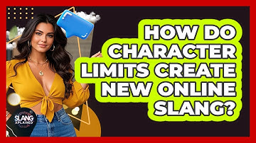 How Do Character Limits Create New Online Slang? - SlangXplained