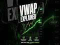 VWAP Explained in 60 Seconds 📈 #trading #daytrading #stockmarket #shorts