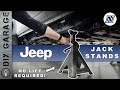 Jack stands could be all you need diy tutorial