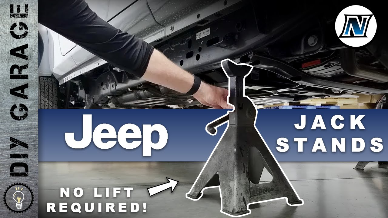 Jack Stands Could Be All You Need: DIY Tutorial | Northridge4x4 - YouTube