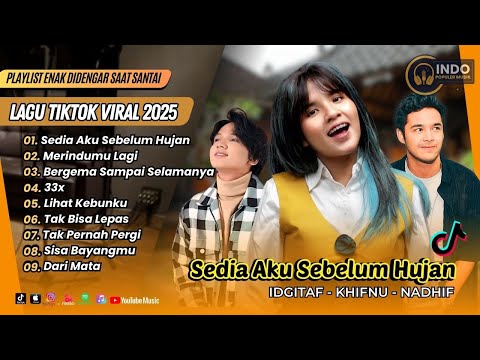 KHIFNU - KATAKAN SAJA - MERINDUMU LAGI - JANGAN RAGU || LAGU POP INDO TRENDING 2025