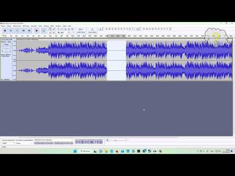 Comment insérer du silence dans Audacity