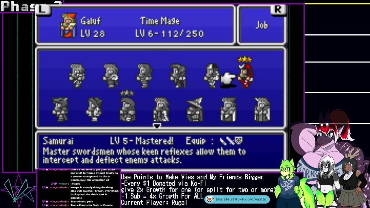 [Rugal] Final Fantasy V Advance (SNES res. edition) Part 7 | VaStarPlus Stream VODs