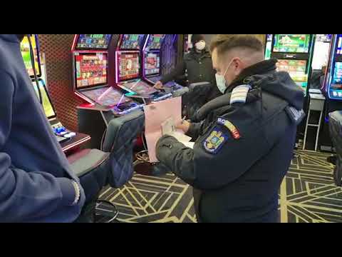 Verificări făcute de polițiștii suceveni în sală de jocuri de noroc