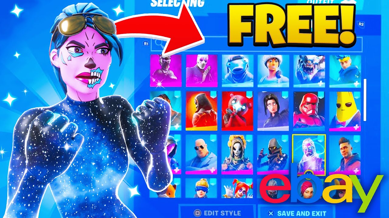 I BOUGHT A *FREE* SEASON 1 FORTNITE ACCOUNT ON  (Rare