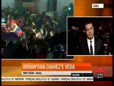 Nihat Doğan Hugo Chavez'in cenazesine gidiyor