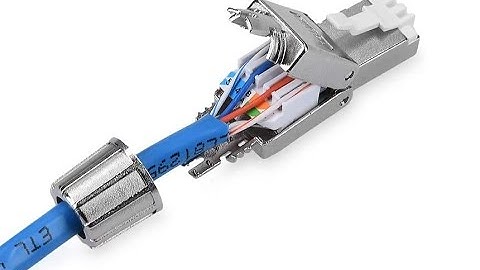 Toolless RJ45 Connector