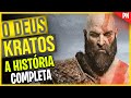 HISTÓRIA DE KRATOS | COMPLETA DE TODOS OS JOGOS GOD OF WAR