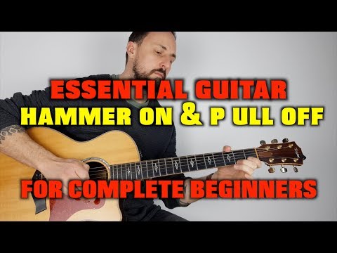 Guitar Hammer on & Pull off's essential guitar lesson