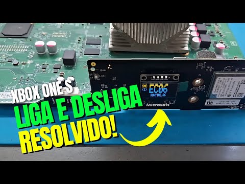 Xbox One S liga e desliga (famoso defeito do plim) Resolvido! - YouTube