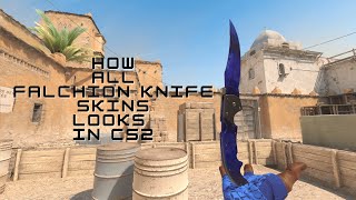 All Falchion Knife Skins in CS2