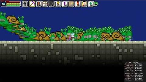 Bit Galaxy DEVLOG #18 - Crafting window, Options window and Monsters