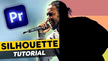 SILHOUETTE Effect from Kendrick Lamar (Premiere Pro Tutorial)