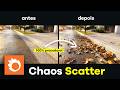 Folhas Caídas Procedurais no Chaos Scatter - Tutorial 3ds Max + Chaos Corona