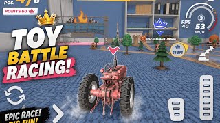 🚜 Toy Battle Racing Gameplay | Crazy Tractor Race Challenge! screenshot 5