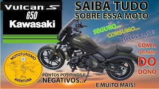 Kawasaki Vulcan S 650 - Saiba tudo sobre esta moto com a opinião do dono!