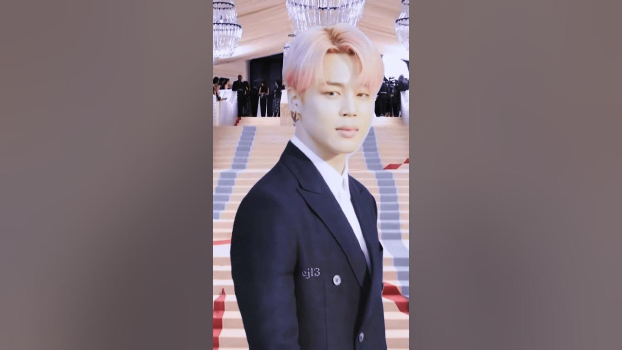 Jimin Met Gala 😳 YouTube