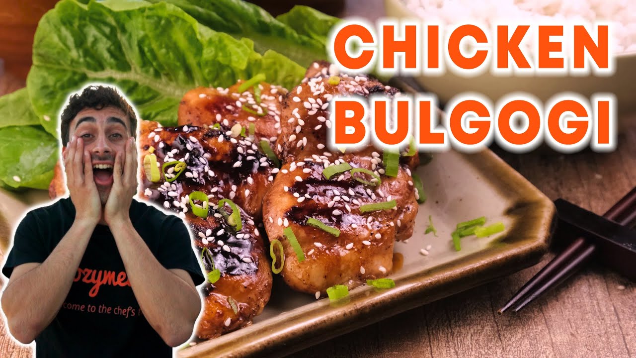 SWEET and SAVORY Chicken Bulgogi Recipe - YouTube
