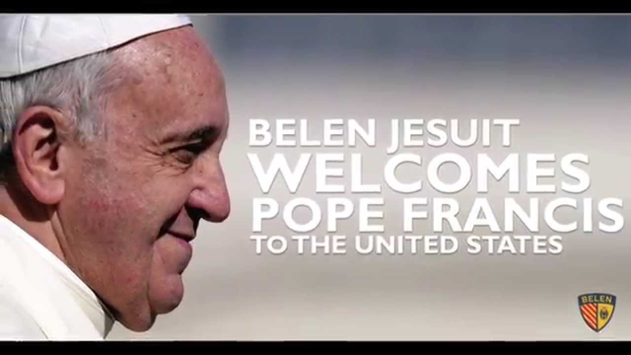 Welcome messages to Pope Francis