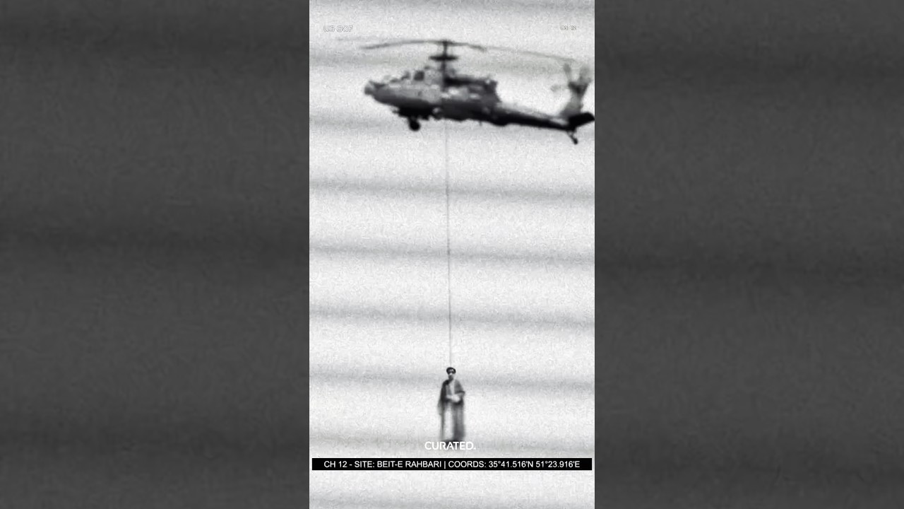 A vision of freedom: SOF Apache on mission over Tehran.