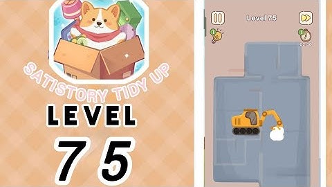 Satistory Tidy Up Level 75 Solution Walkthrough