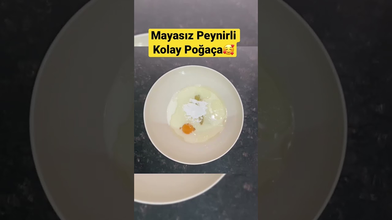Mayasız peynirli kolay Poğaça #poğaça #poğaçatarifi #mayasızpoğaça  #yemektarifleri #pratiktarifler