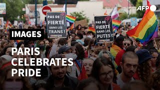 Pride march takes place in Paris | AFP