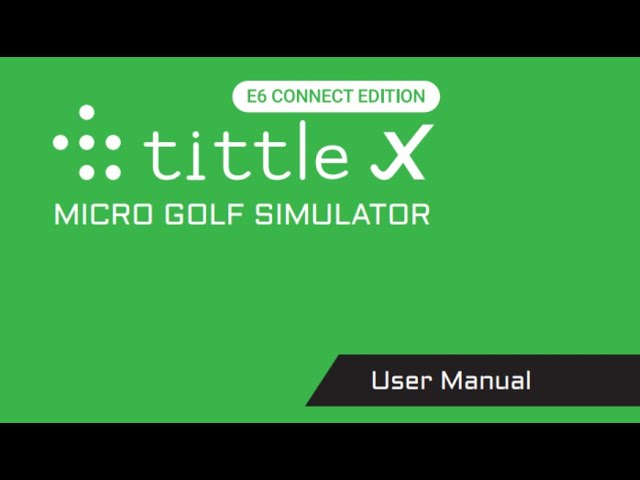 Tittle X – How to Use (E6 Connect Edition) - YouTube