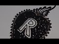Alphabet Mehndi Pattern Design | Beautiful Henna Design
