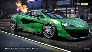 Need for Speed Heat - McLaren 600LT 2018 - Customize | Tuning Car (PC HD) [1080p60FPS]