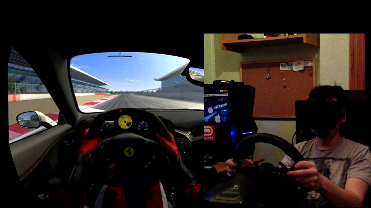 Pruebas Assetto Corsa Con Oculus Rift Youtube