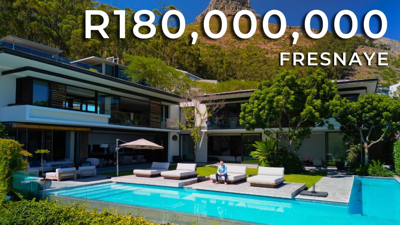 INSIDE the Most INSANE R180,000,000 Mega Mansion in Cape Town – You Won’t Believe This!