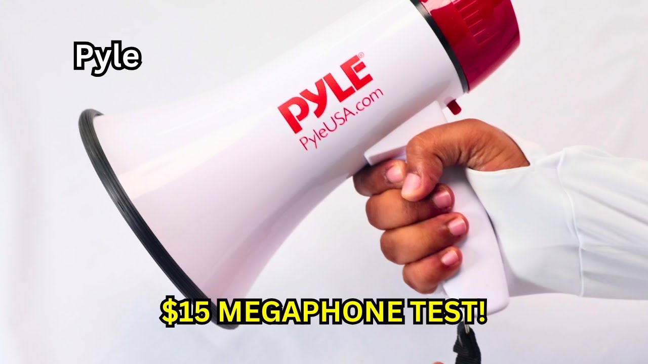 The $15 Megaphone Everyone’s Buying! | Pyle Bullhorn Review