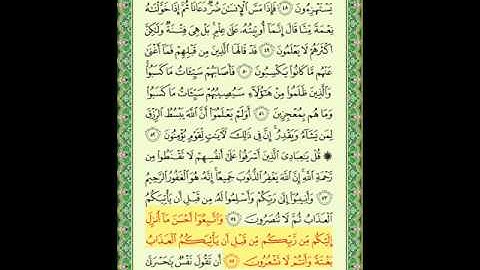 تلاوة رائعة من أواخر سورة الزمر