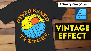 Distressed Texture Crash Course - Tutorial for Affinity Designer