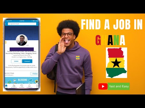 How to Find a Job in Ghana 2022  (fast and Easy)